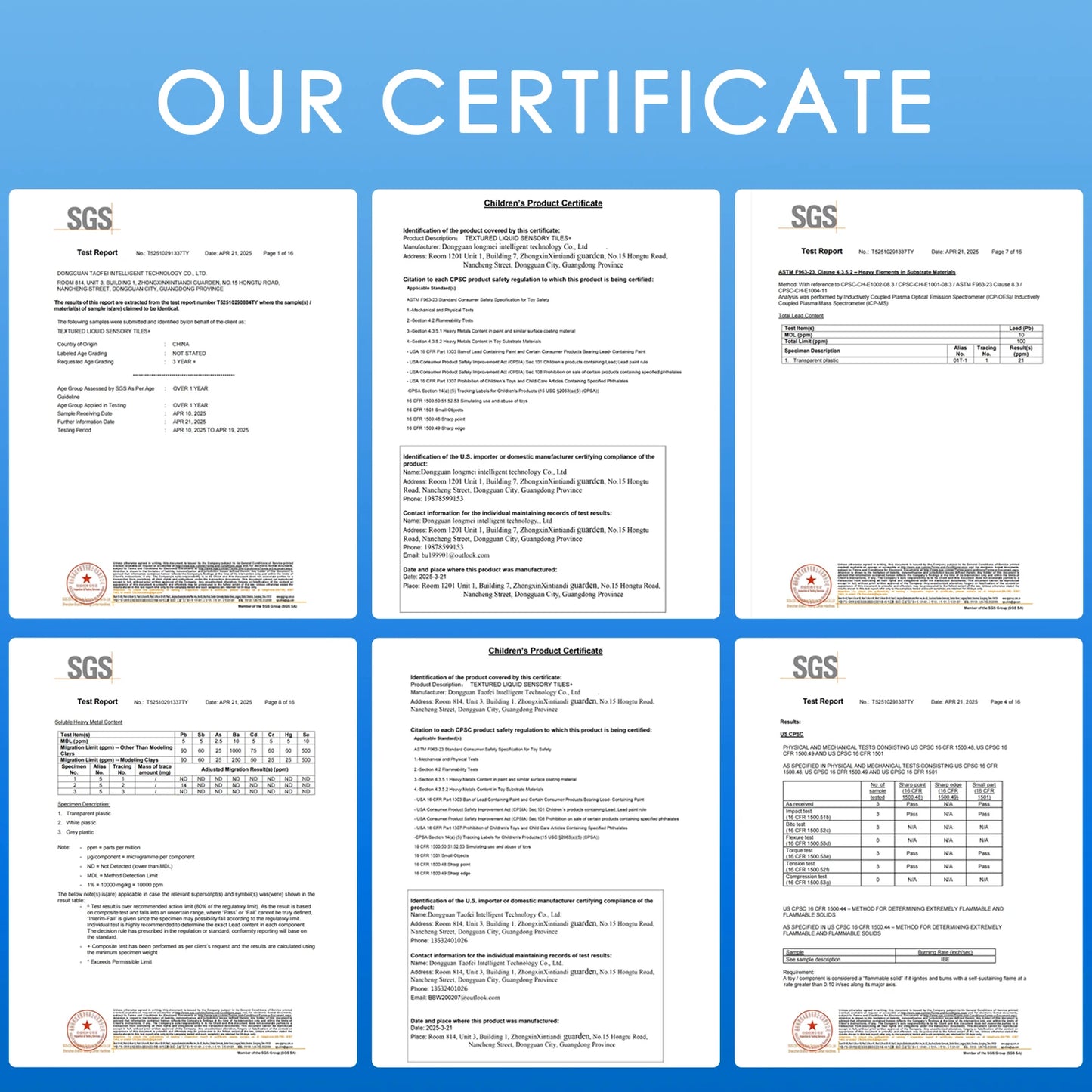 Alfombra sensorial con líquido