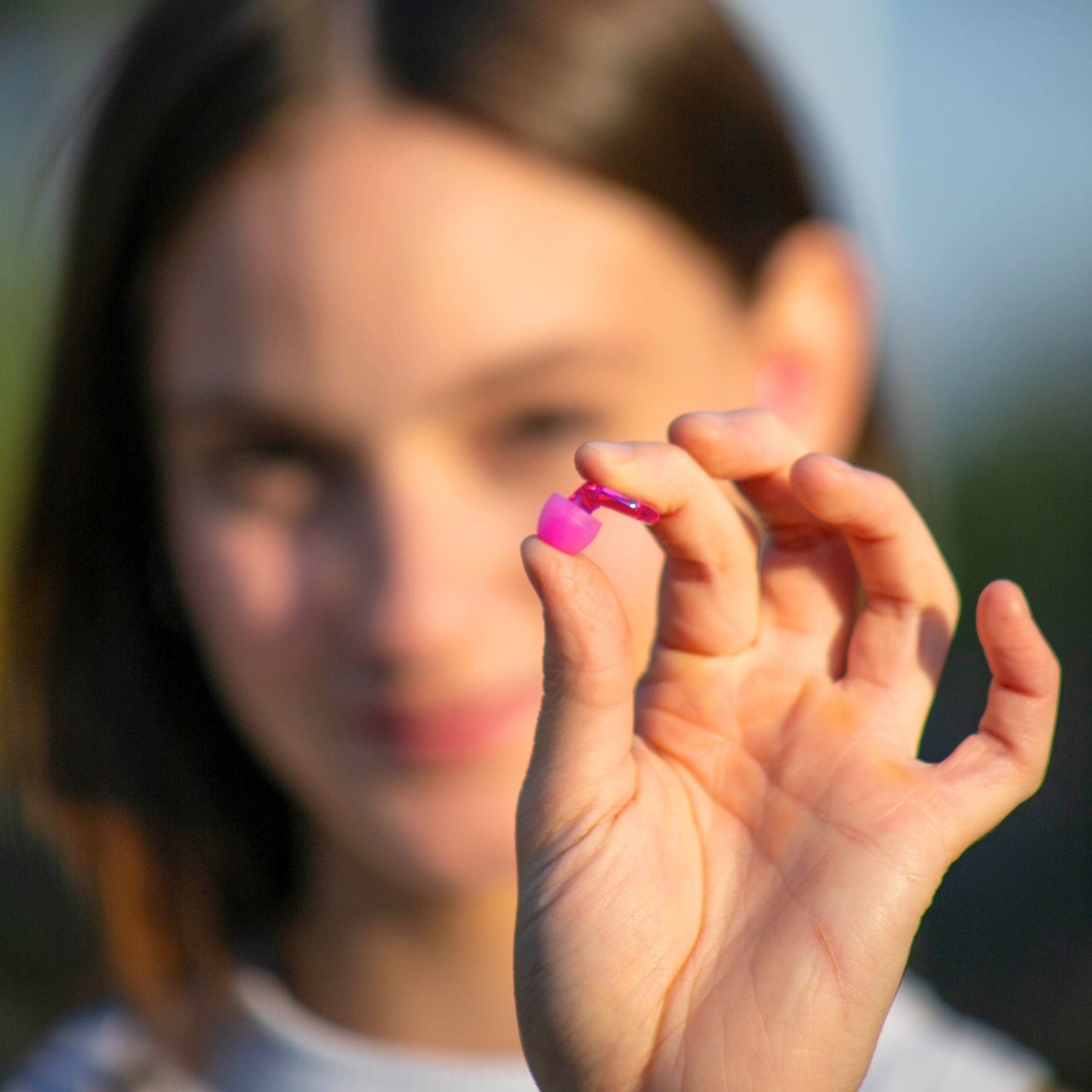Tapones rosas Pro de Mood en primer plano | Neuromart