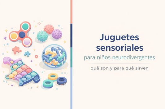 Juguetes sensoriales para niños neurodivergentes