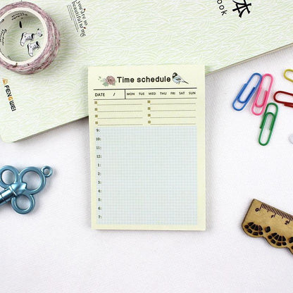 Mini planificador semanal y mensual