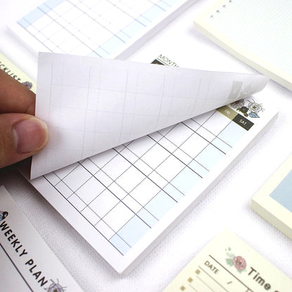 Mini planificador semanal y mensual