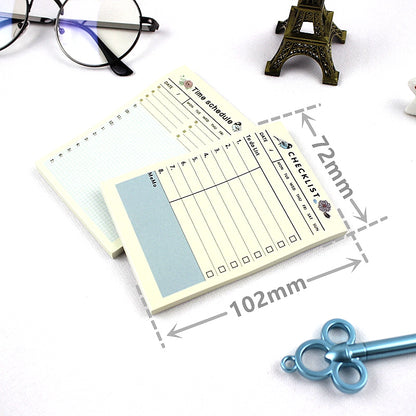 Mini planificador semanal y mensual