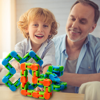 Juguete antiestrés con forma de cadena