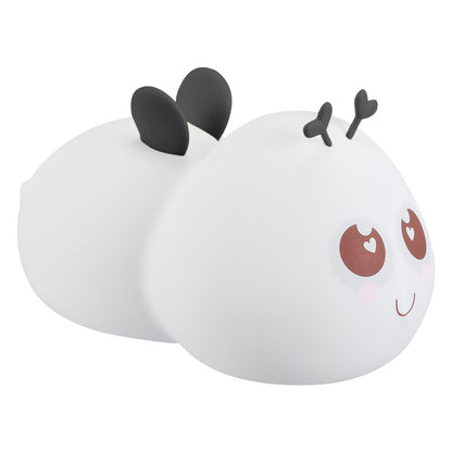 Lámpara nocturna de silicona con forma de abeja