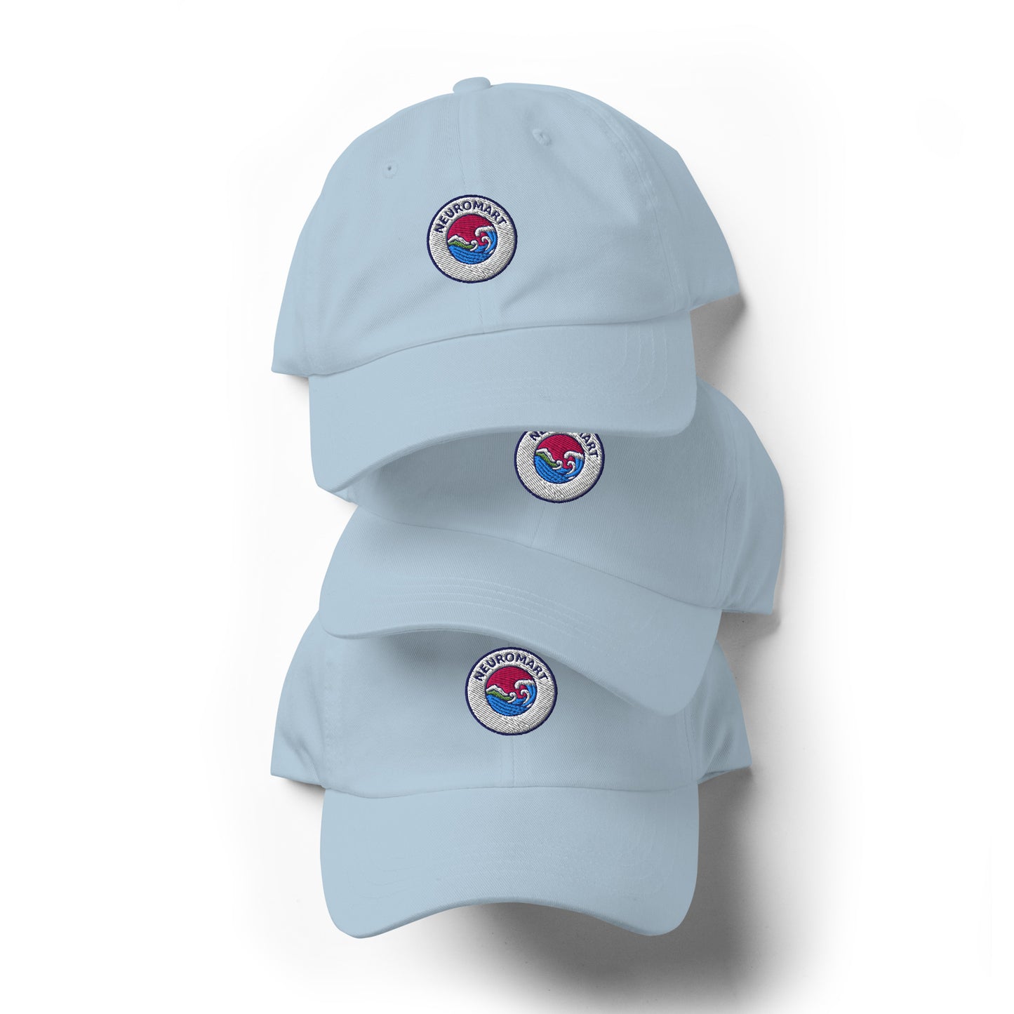 Gorras azul claro frontales | Neuromart