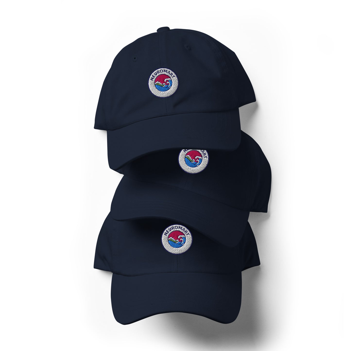 Gorras azul oscuro frontales | Neuromart