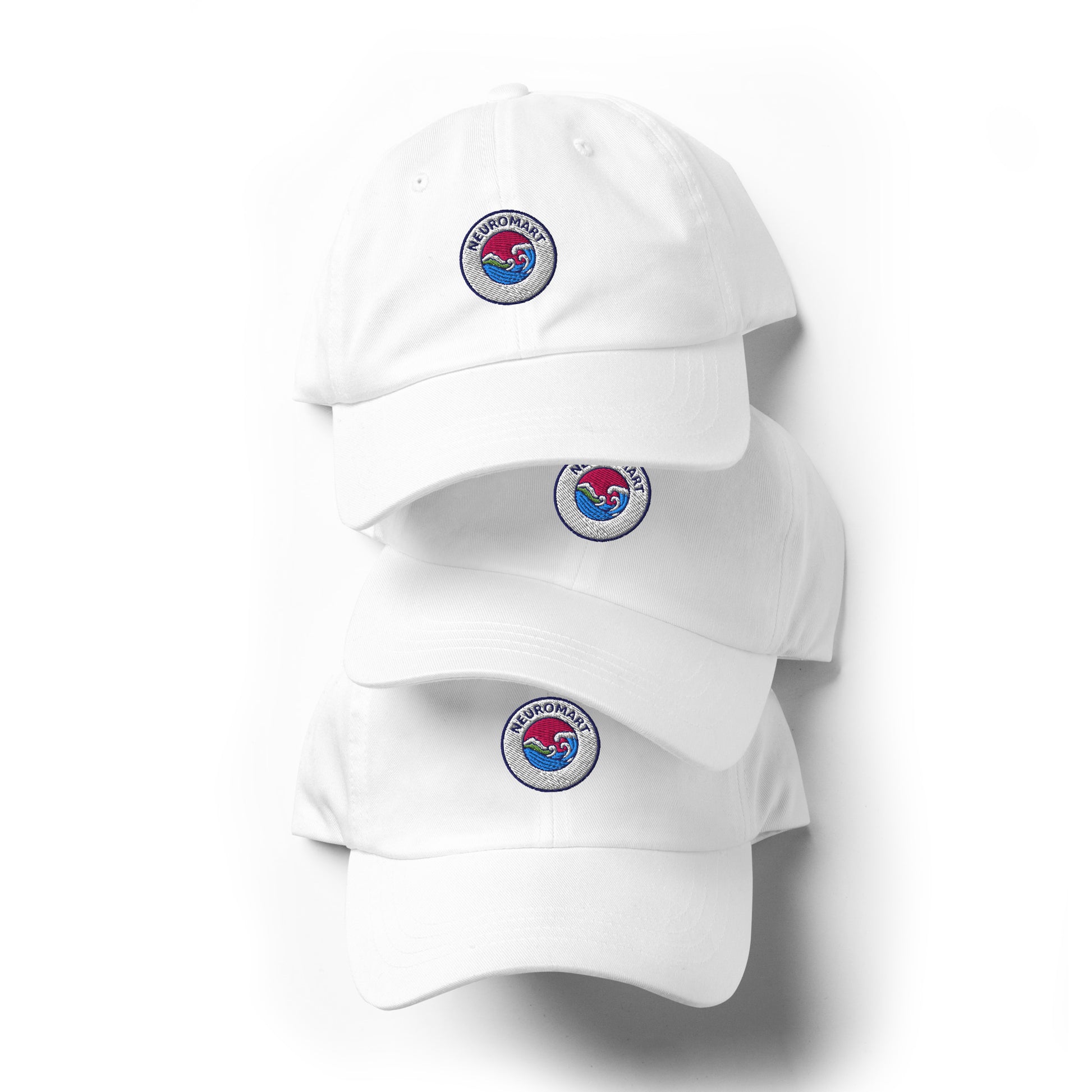 Gorras blancas frontales | Neuromart