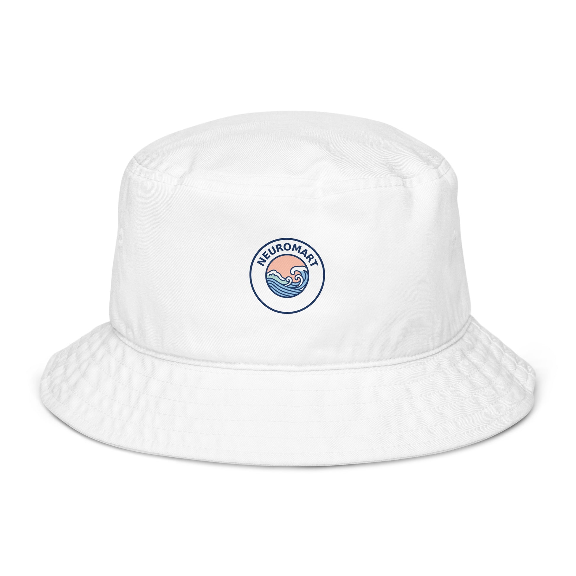 Gorro orgánico de pescador color blanco | Neuromart