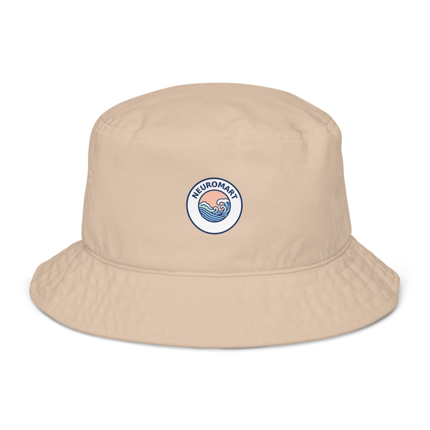 Gorro orgánico de pescador color piedra | Neuromart