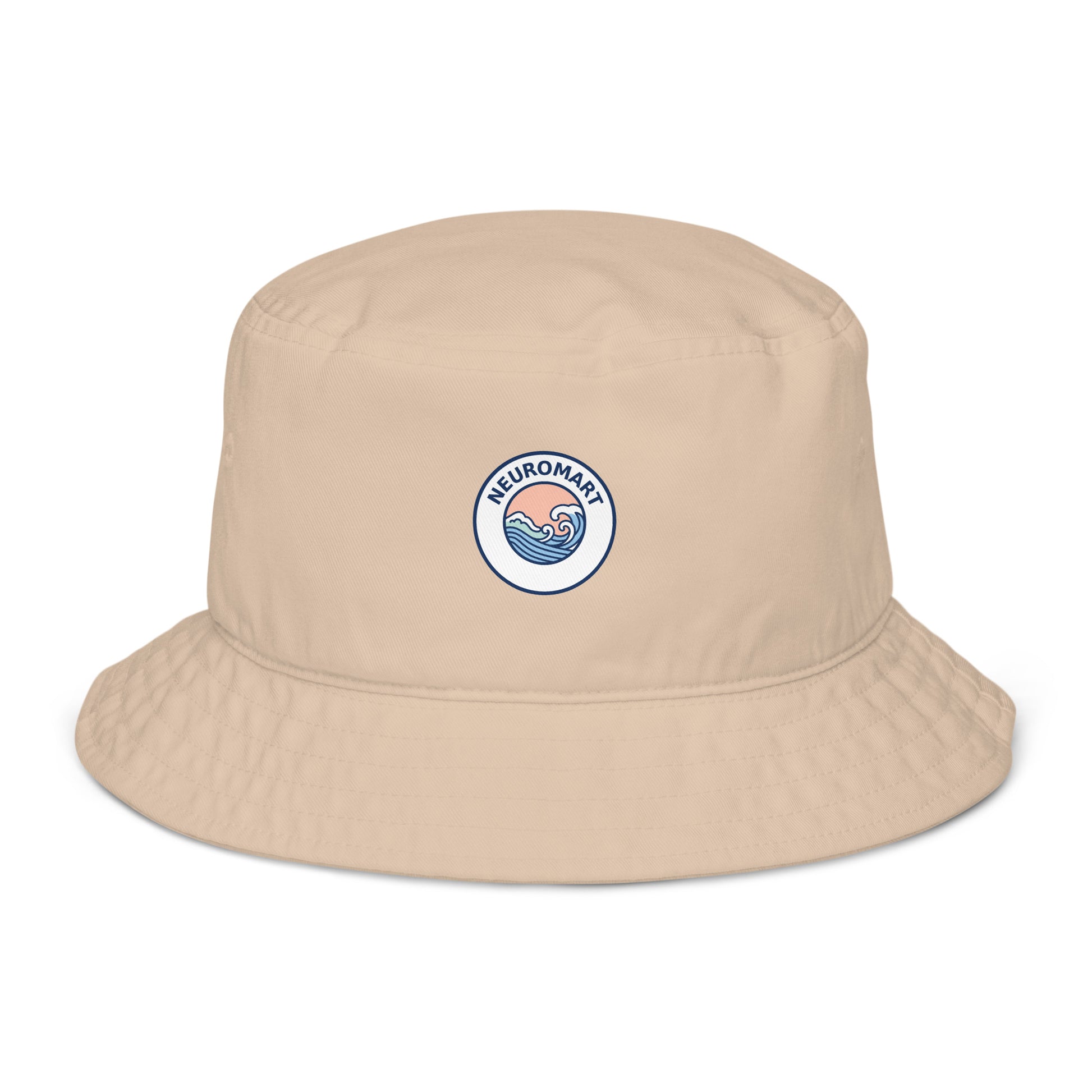 Gorro orgánico de pescador color piedra | Neuromart
