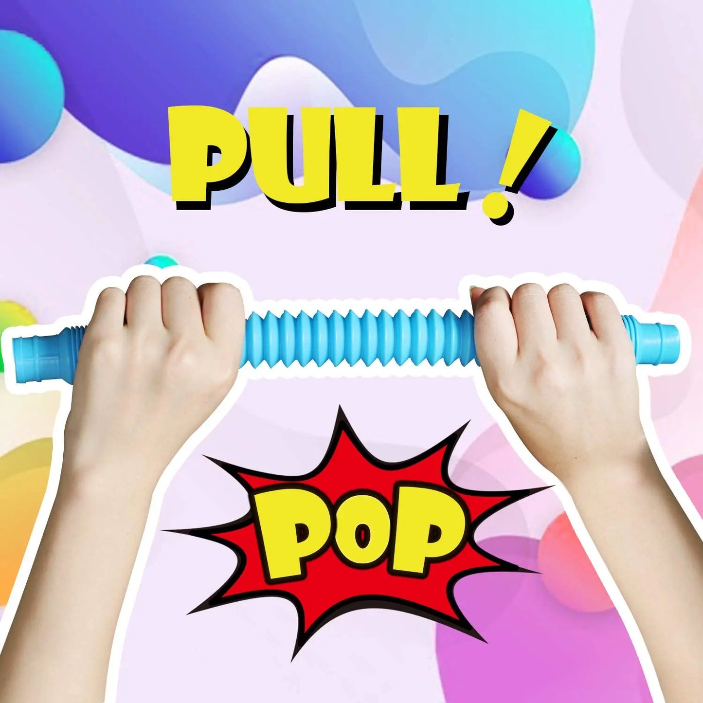 Mini tubo sensorial fidget detalle | Neuromart
