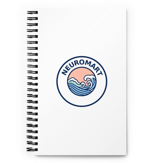 Portada de libreta de notas con espiral | Neuromart