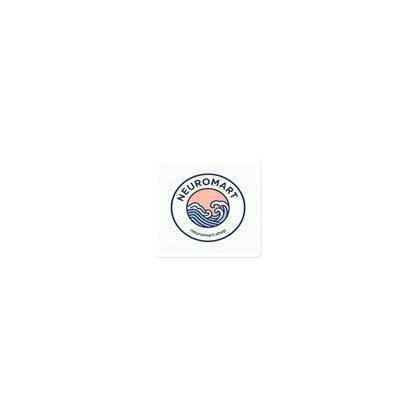 Pegatina de logo antiburbuja con url | Neuromart