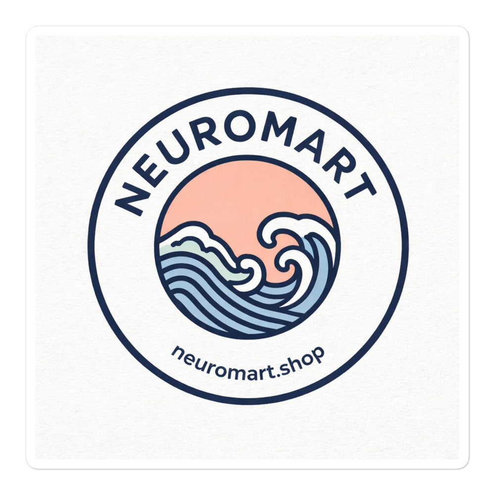 Pegatina antiburbuja grande con url | Neuromart