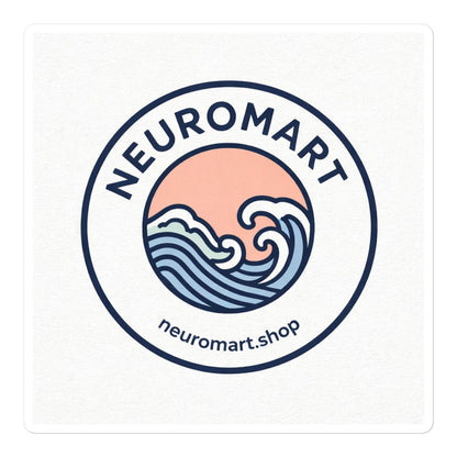 Pegatina antiburbuja grande con url | Neuromart