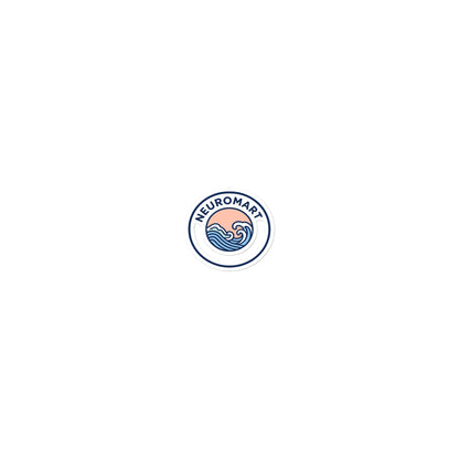 Pegatina antiburbujas con logo | Neuromart