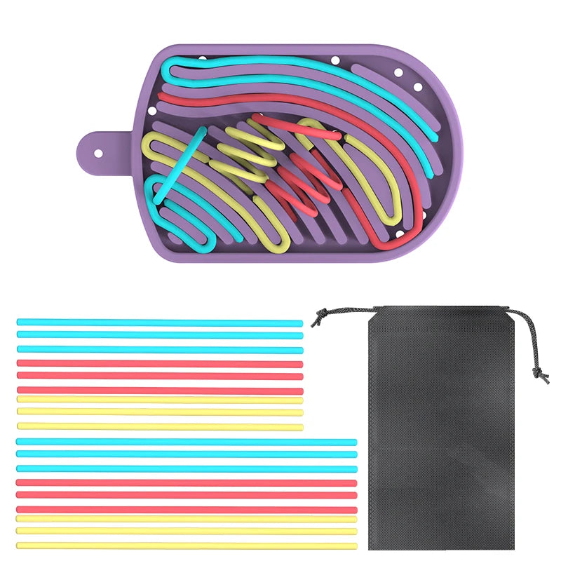 Tablero de actividad sensorial de silicona - estimulación táctil | Neuromart