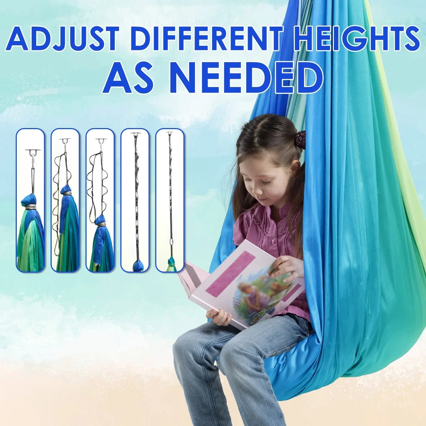 Columpio sensorial para niños