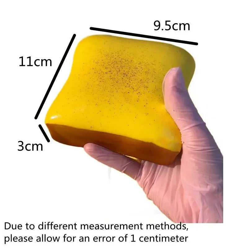 Juguete de descomprensión con forma de tostada para apretar