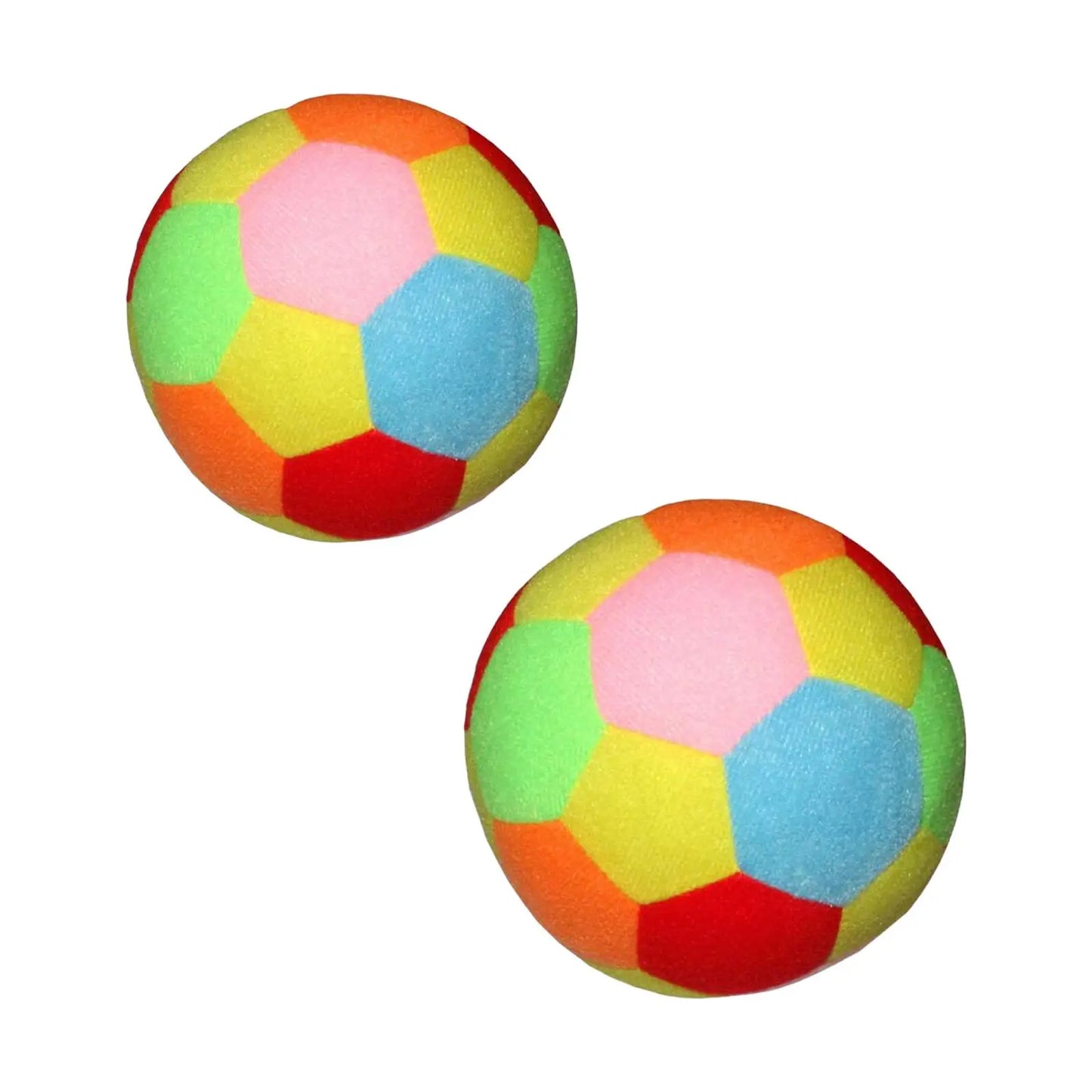 Pelota de fútbol suave juguete sensorial vista frontal | Neuromart