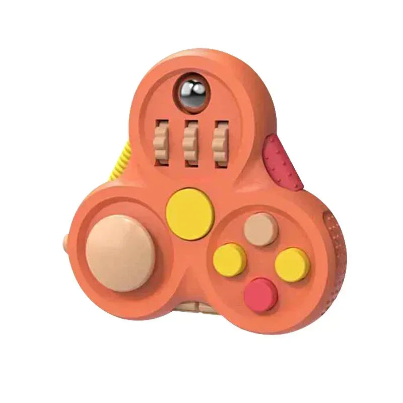 Juguete fidget Magic Bean giratorio - vista lateral | Neuromart