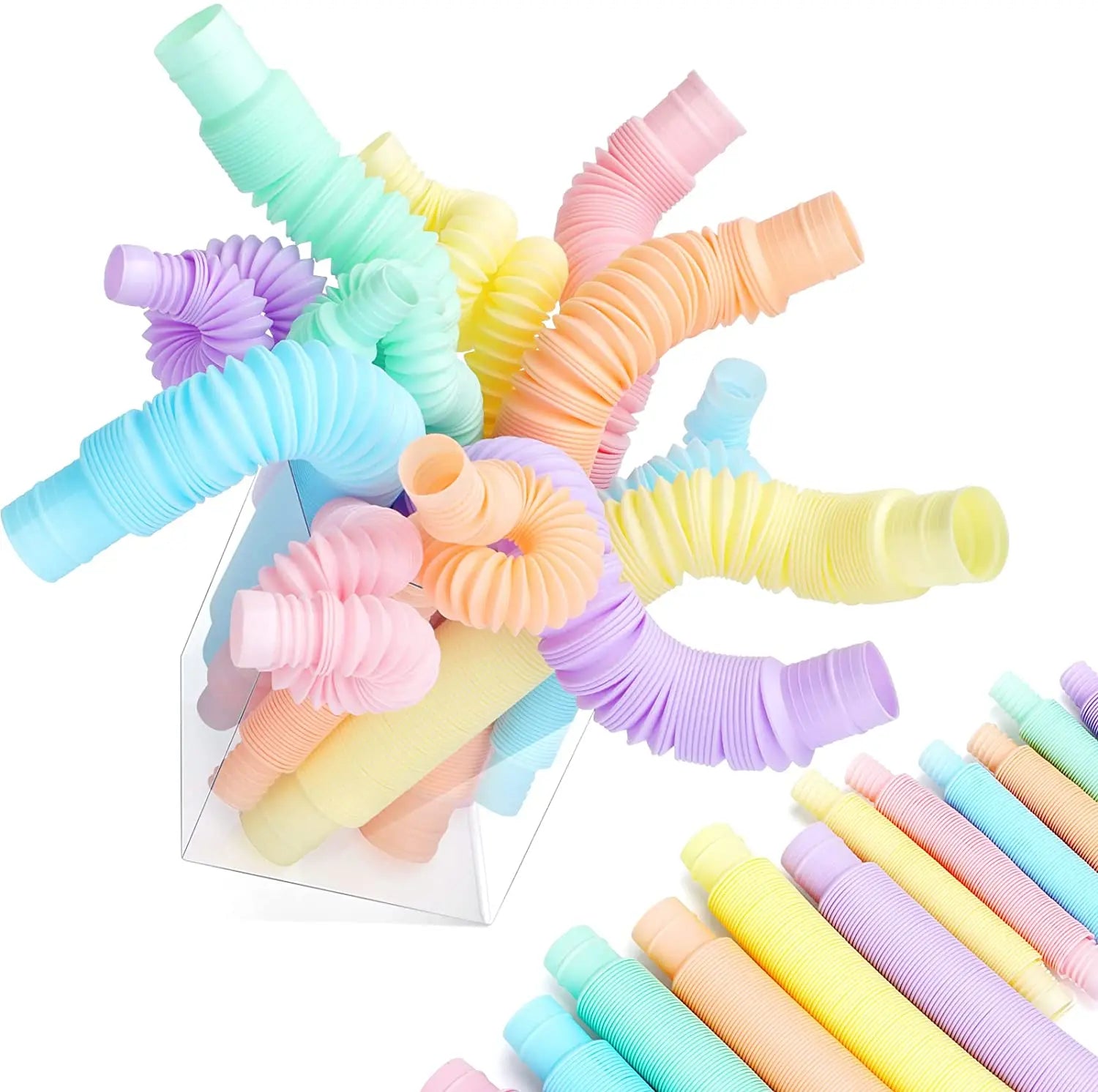 Mini tubos sensoriales fidget varios colores | Neuromart