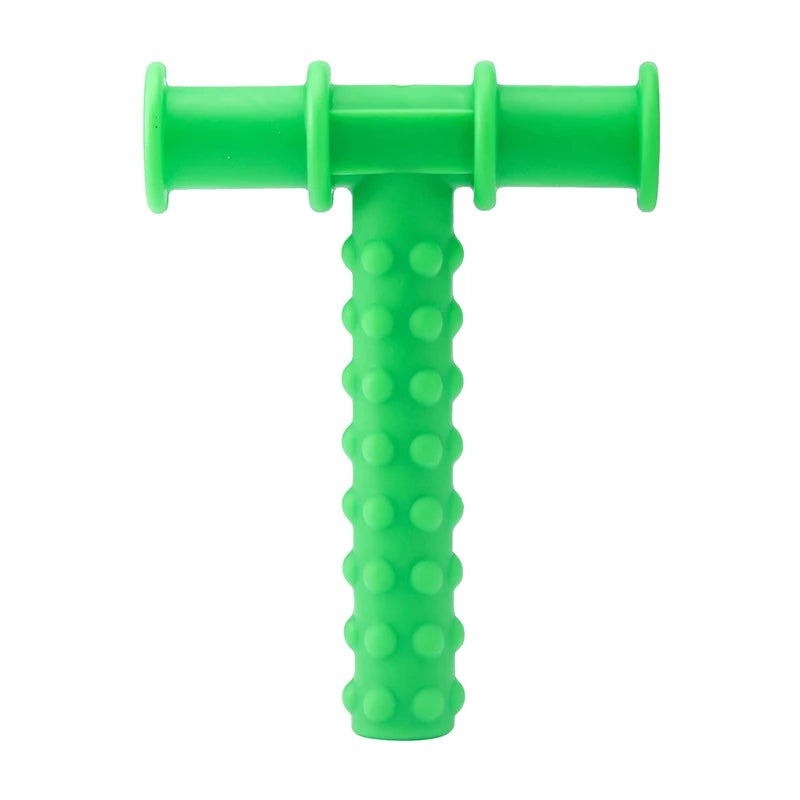 Mordedor sensorial con forma de martillo - apoyo autismo y TDAH | Neuromart