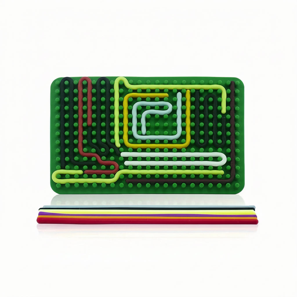 Tablero de actividades sensorial - silicona segura | Neuromart