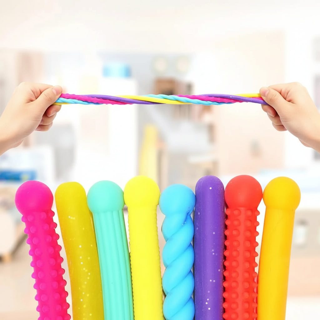 Tubos sensoriales fidget - colores variados | Neuromart