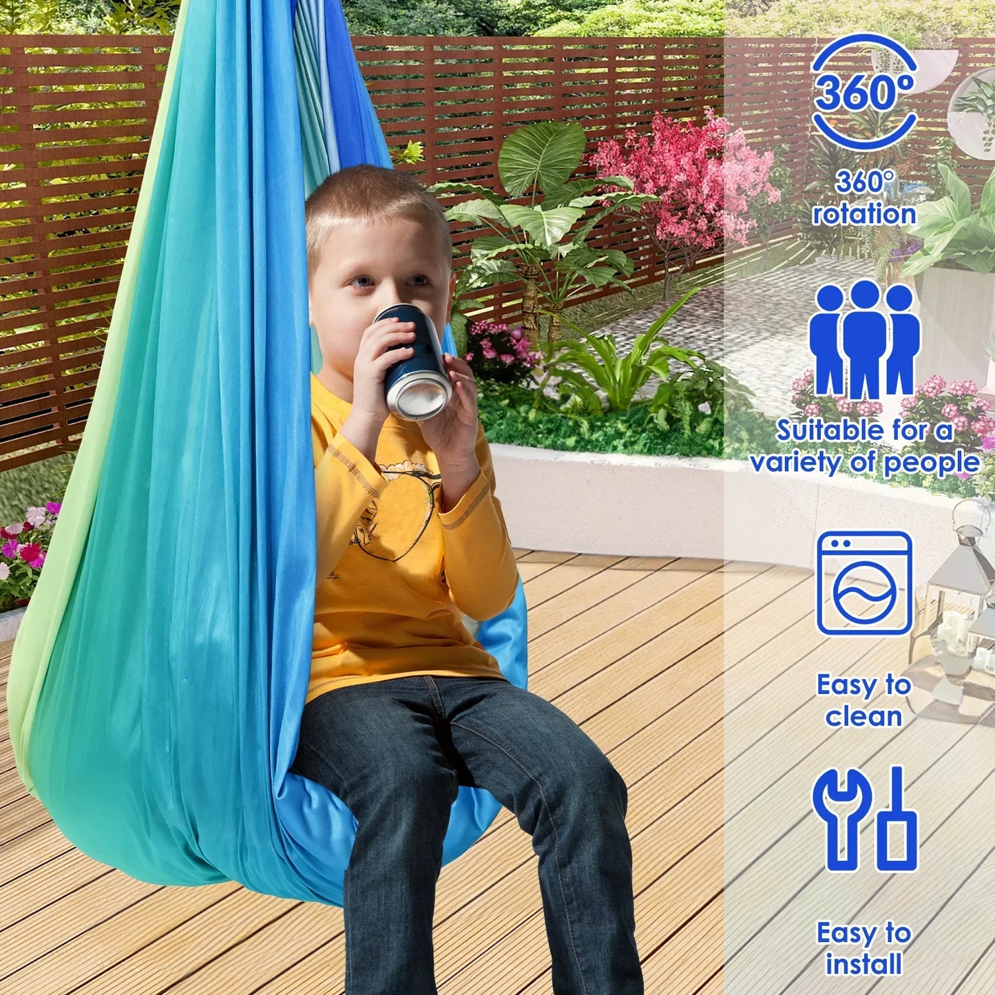 Columpio sensorial para niños