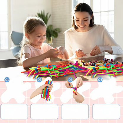 Cuerdas elásticas noodle fidget pack completo | Neuromart