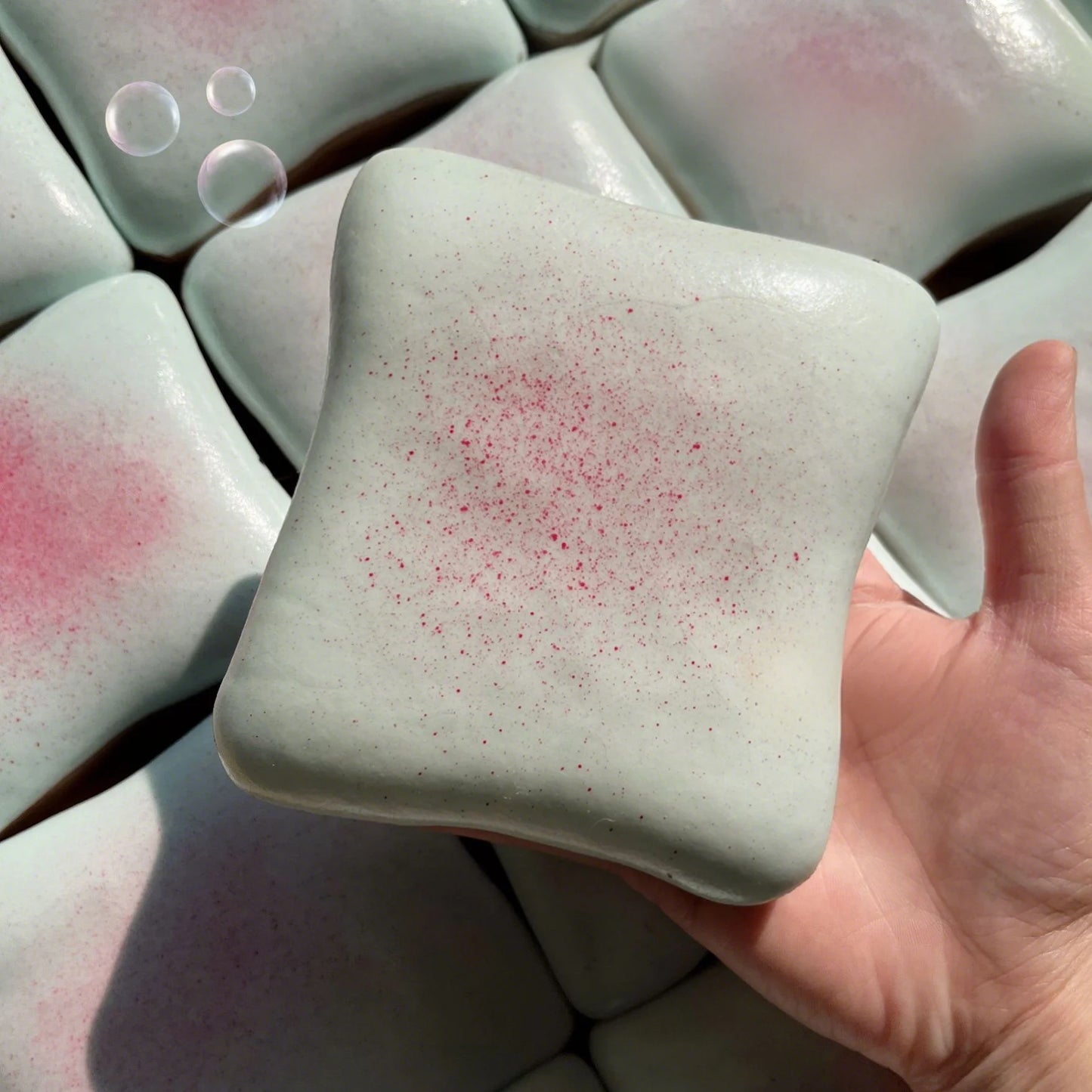 Juguete de descomprensión con forma de tostada para apretar