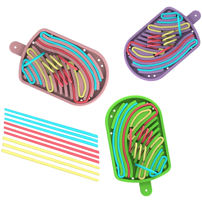 Tablero de actividad sensorial de silicona | Neuromart