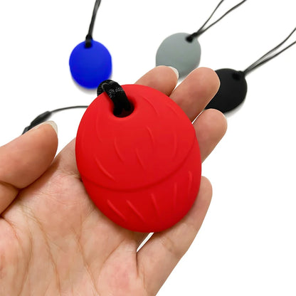 Colgante mordedor redondo - cordón ajustable | Neuromart