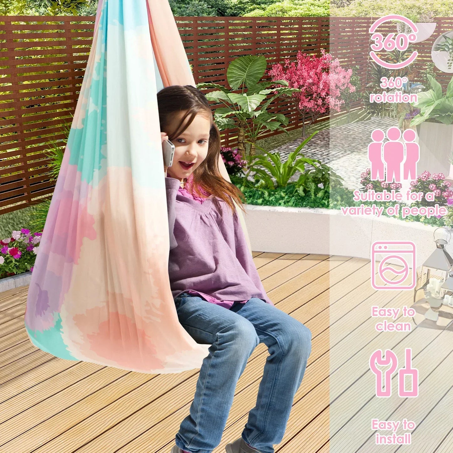 Columpio sensorial para niños