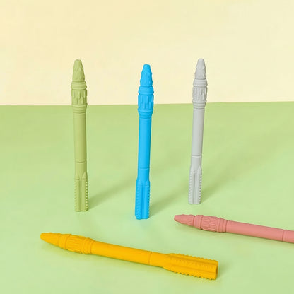 Tubo mordedor sensorial de silicona - tamaño referencia | Neuromart