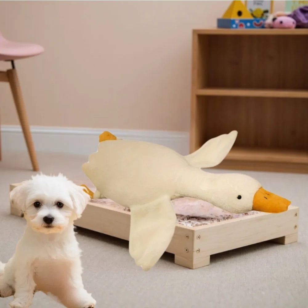 Peluche sensorial ganso calmante vista trasera | Neuromart