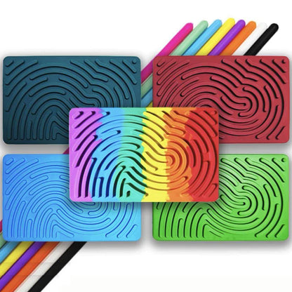 Tablero de actividad rectangular o circular