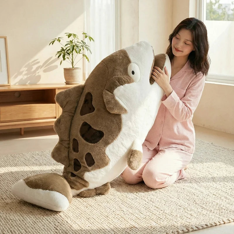 Peluche con forma de animal marino vista frontal | Neuromart