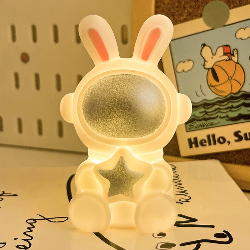 Lámpara LED astronauta con estrella | Neuromart