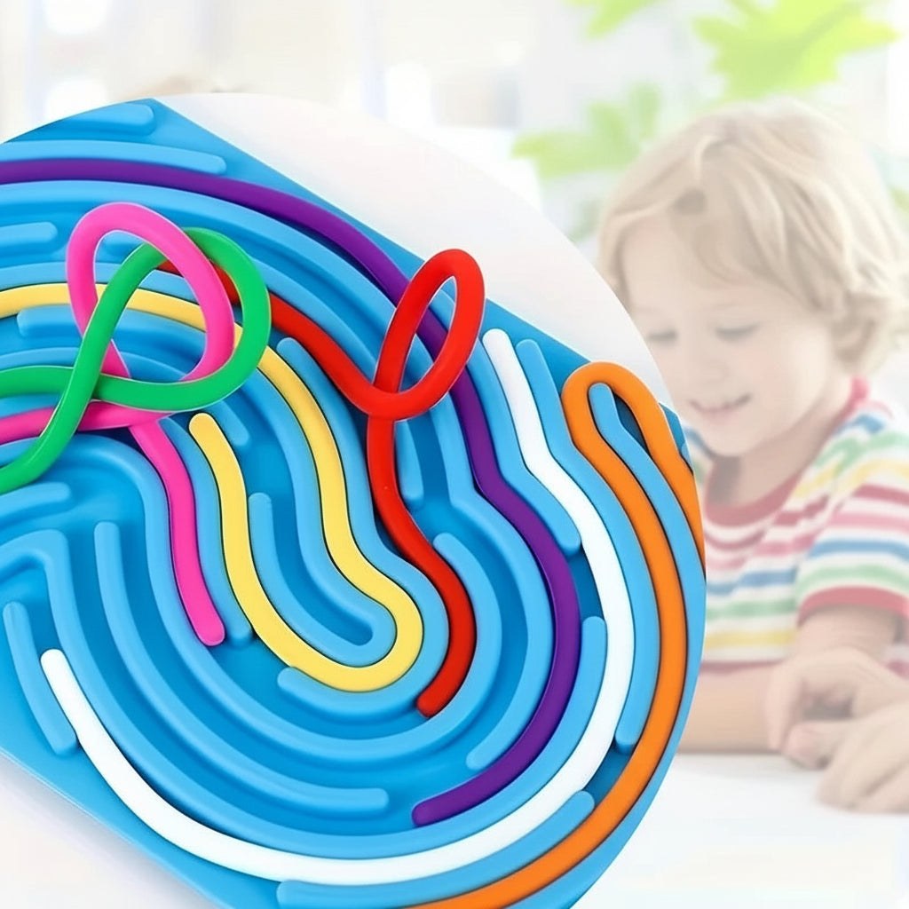 Tablero de actividades sensorial - detalle piezas | Neuromart
