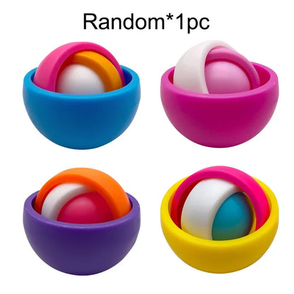 Fidget giroscopio 3D giratorio en uso | Neuromart