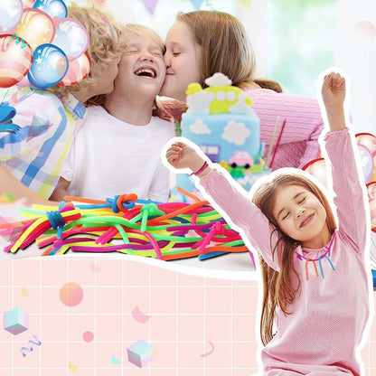 Cuerdas elásticas noodle fidget varios colores | Neuromart