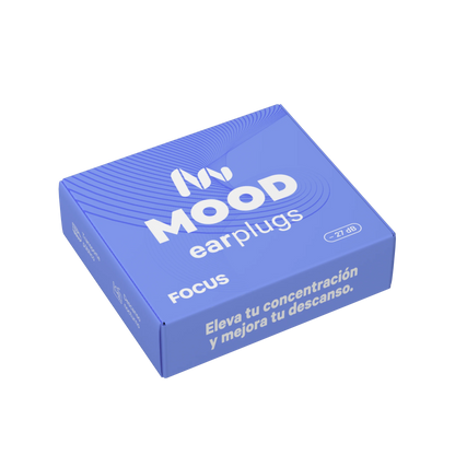 Caja de tapones de 27dB de Mood | Neuromart