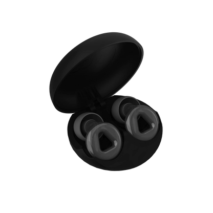 Tapones negros con caja negra Pro de Mood | Neuromart