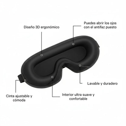 Caracterísiticas del antifaz Blackout de Mood | Neuromart