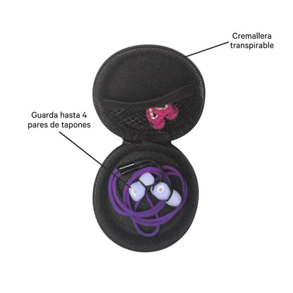 Estuche abierto para tapones de Mood | Neuromart